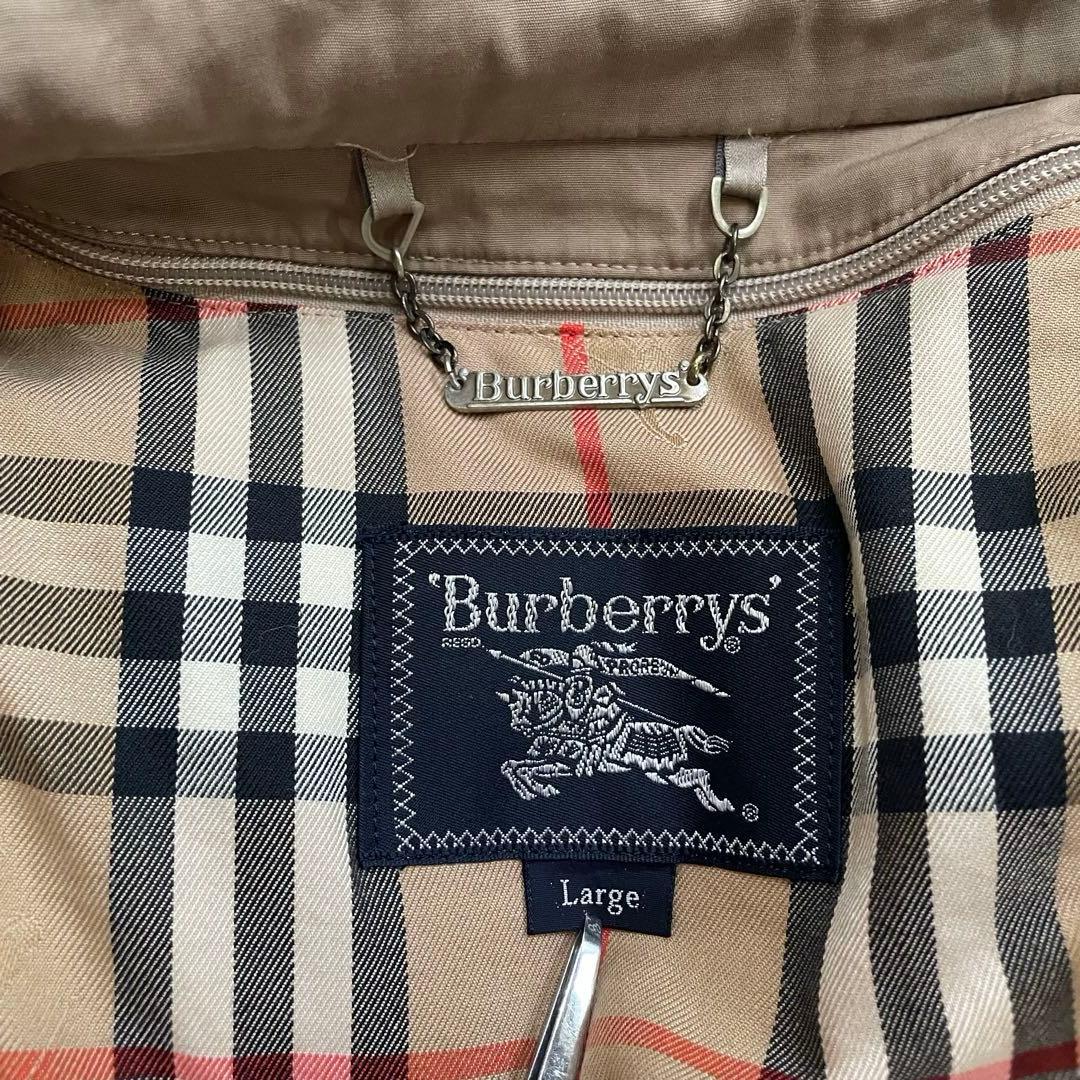 美品✨バーバリー ダウンライナー付モッズコート L ノバチェック C-TK83