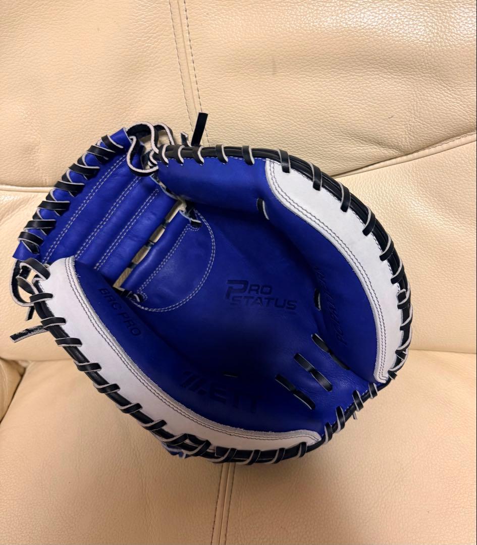 ゼット　プロステイタスオーダー軟式ミット　ヤクルト中村モデル　型付け済み