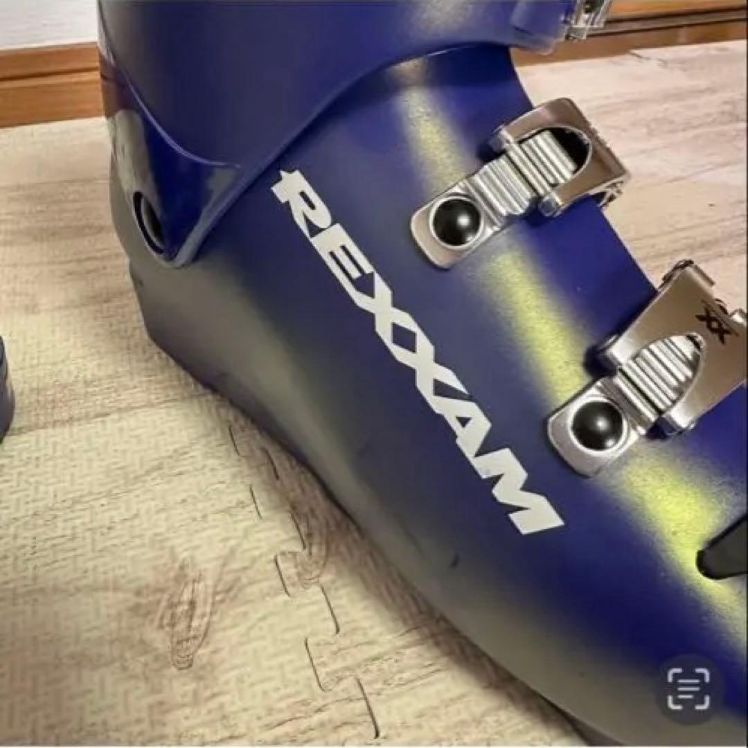 REXXAM レクザム スキーブーツ ブルー サイズ5
