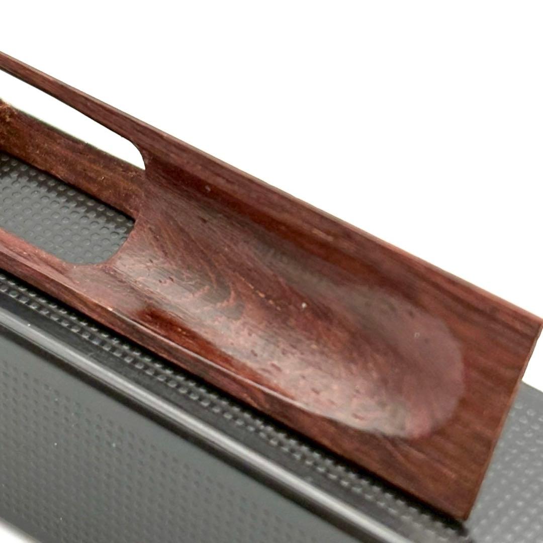 【希少】三味線 駒 入舎利紅木駒 地唄 小唄用 天然素材天 駒入れ付