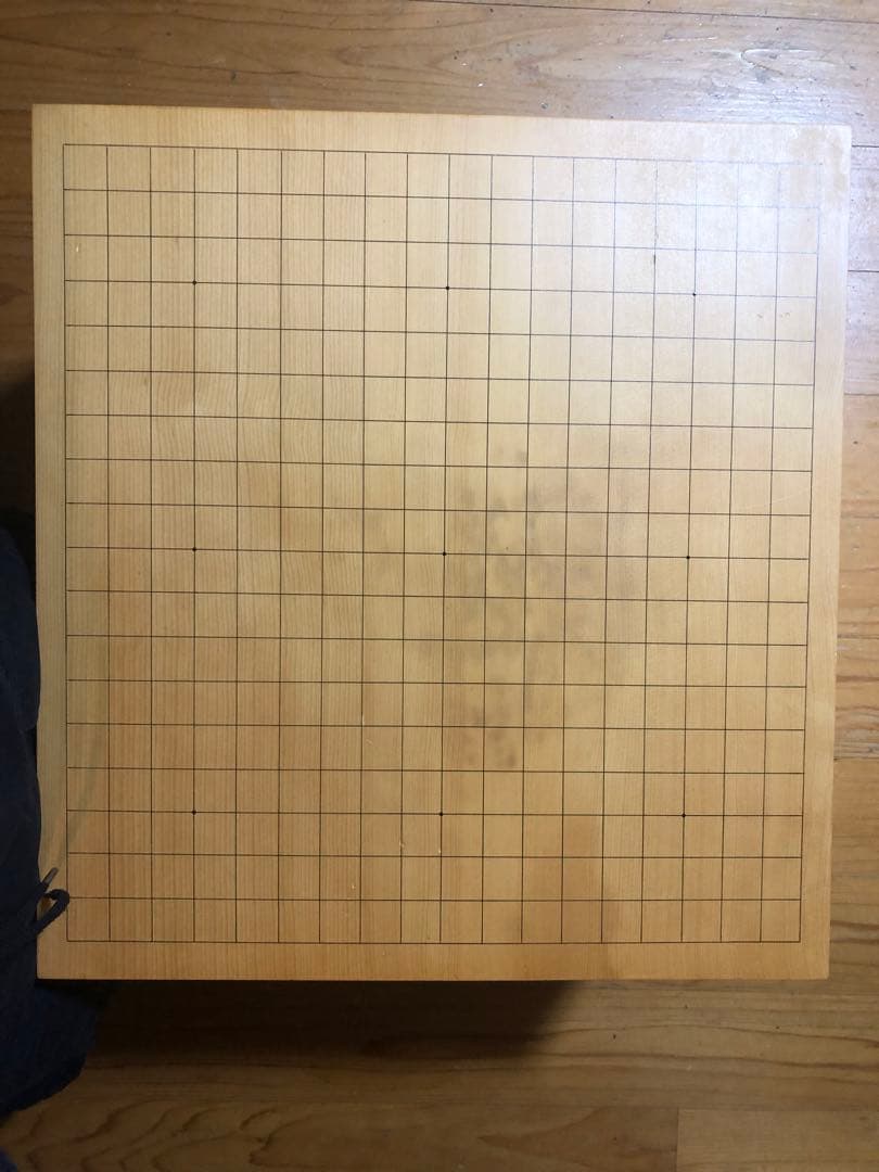 【希少】6.6寸 本榧 囲碁盤セット ヘソ 脚付き 桐箱 碁笥付き