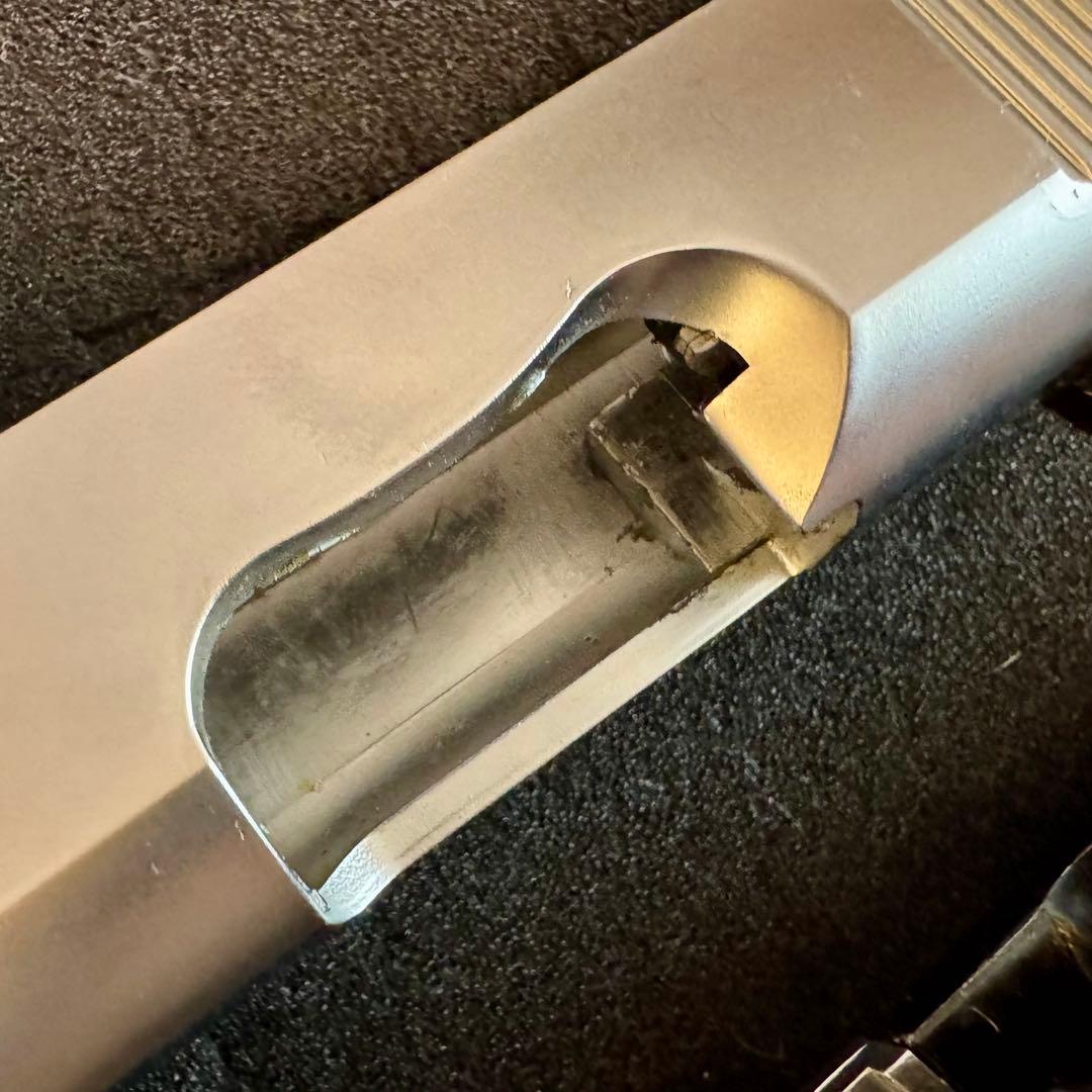 MGC デトニクス .45 プラスチック製 モデルガン 木製グリップ付き 合法品