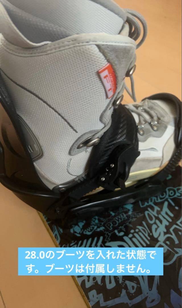 スノーボードSalomon151cm ビンディングkissmark L/Mセット