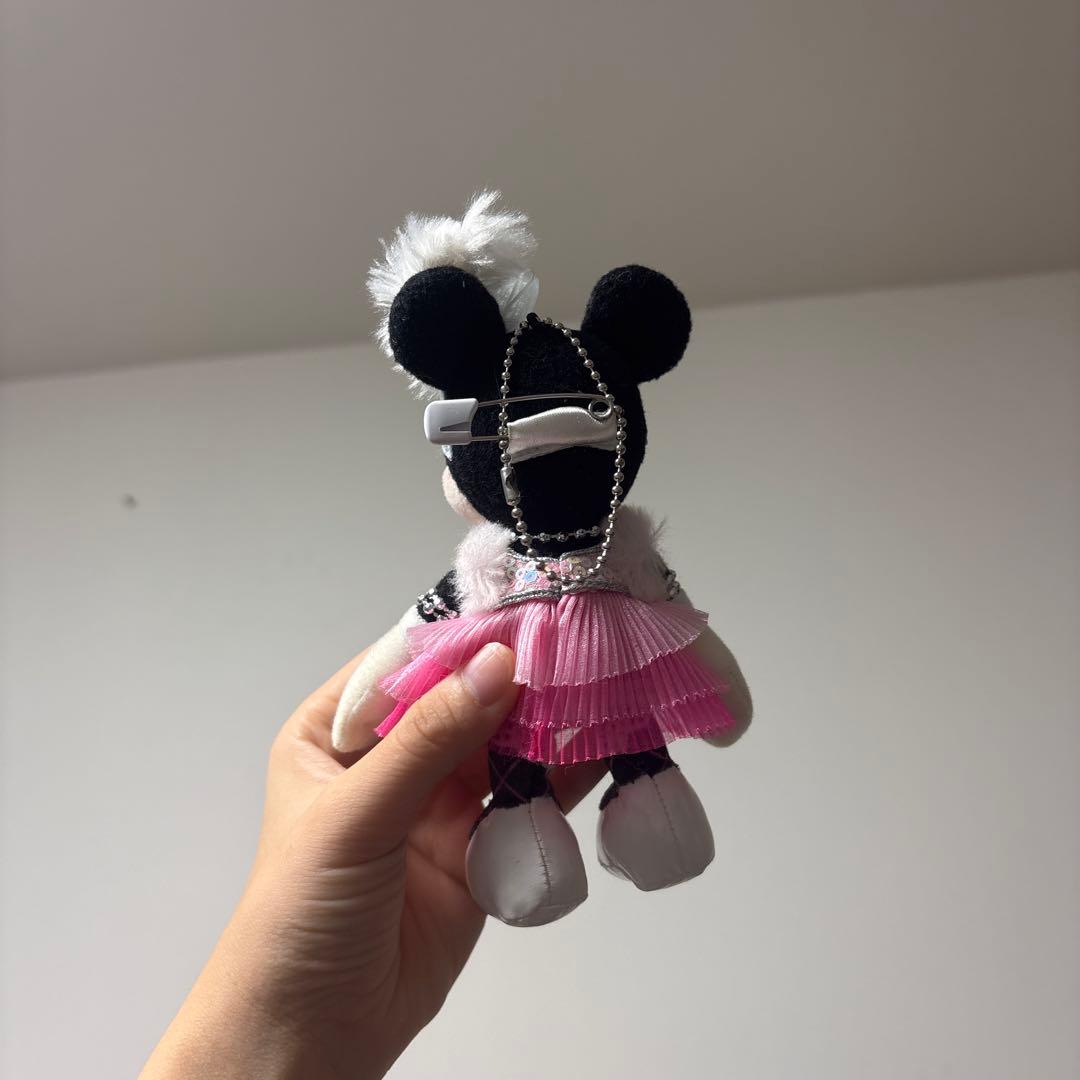 ビックバンドビート ミニー ぬいぐるみ・ぬいぐるみバッジ2点セット本日発送可能！