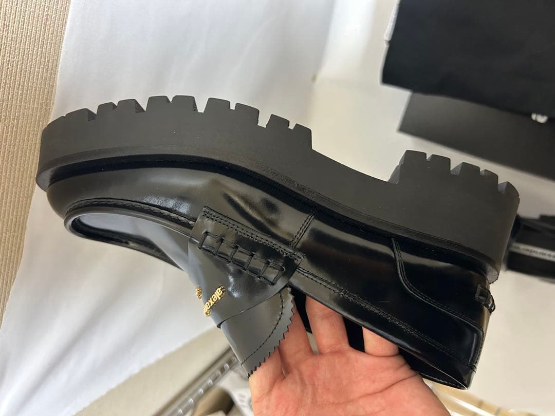 alexander wang 厚底ローファー　36 アレキサンダーワン