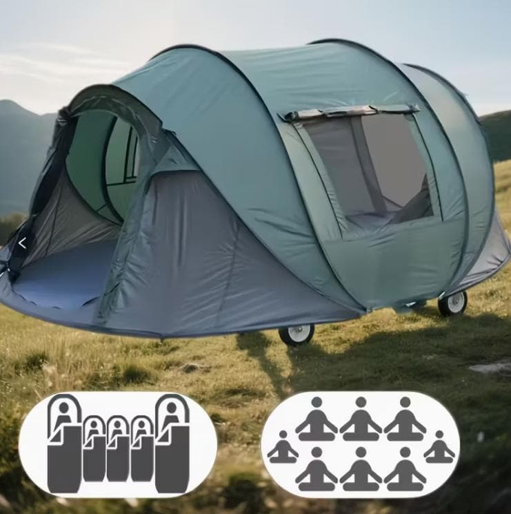 【新品】大型 ワンタッチテント ポップアップテント キャンプ アウトドア