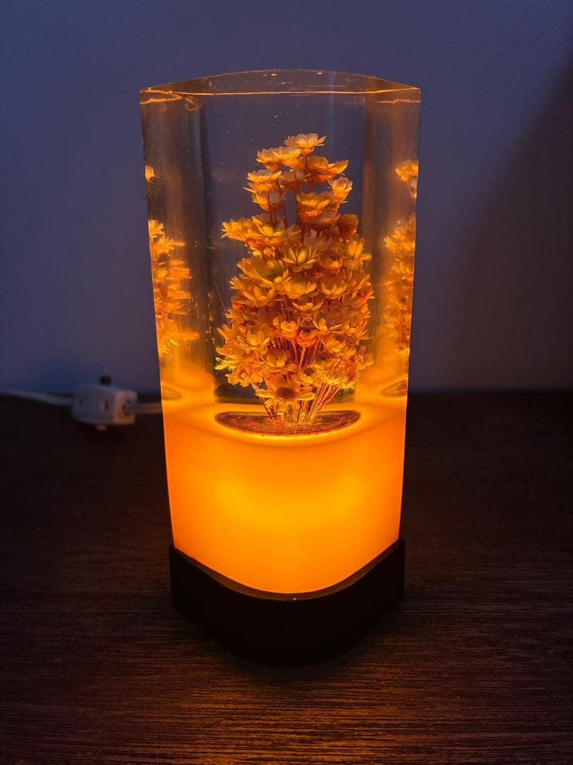 希少 美品 水中花 照明 昭和 レトロ レトロ照明 レトロ雑貨 レトロポップ