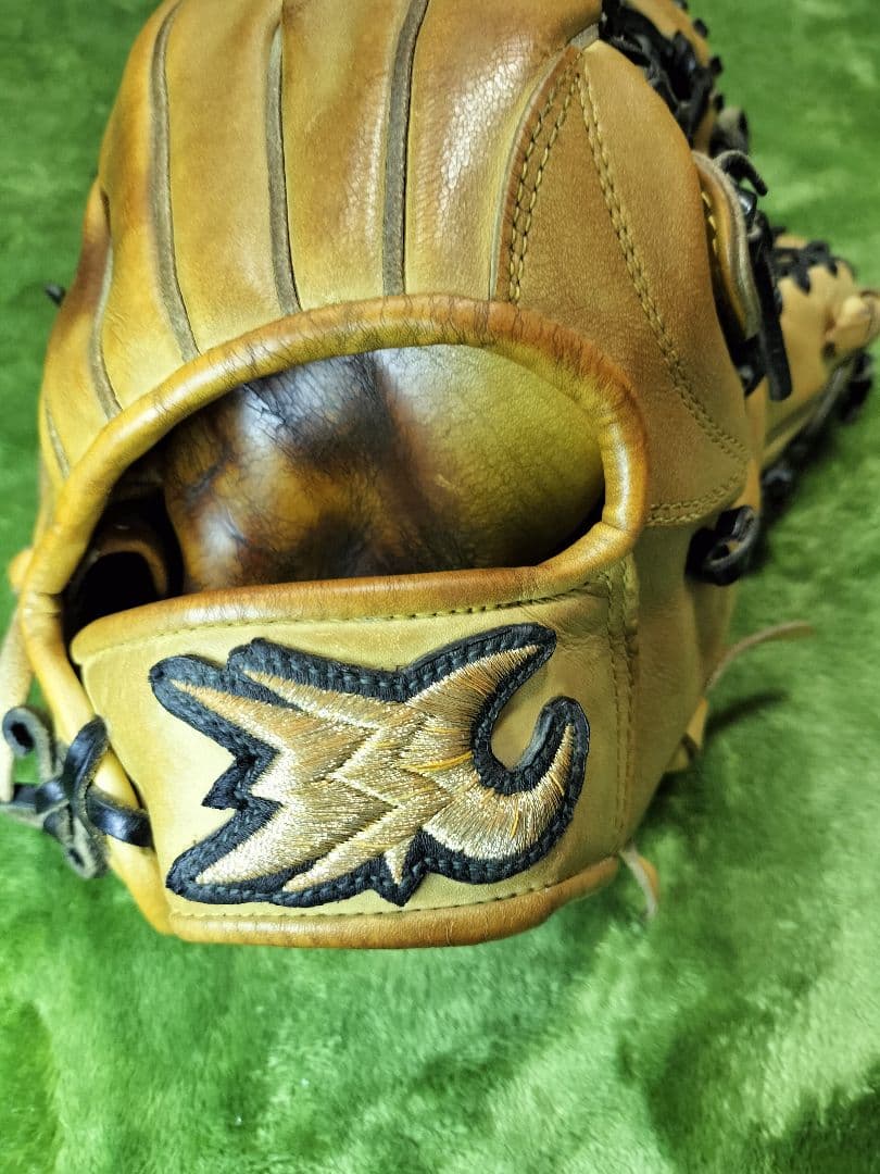 【キング】BBA 硬式用 外野手用グローブ 小型 小指2本入れ 軟式可