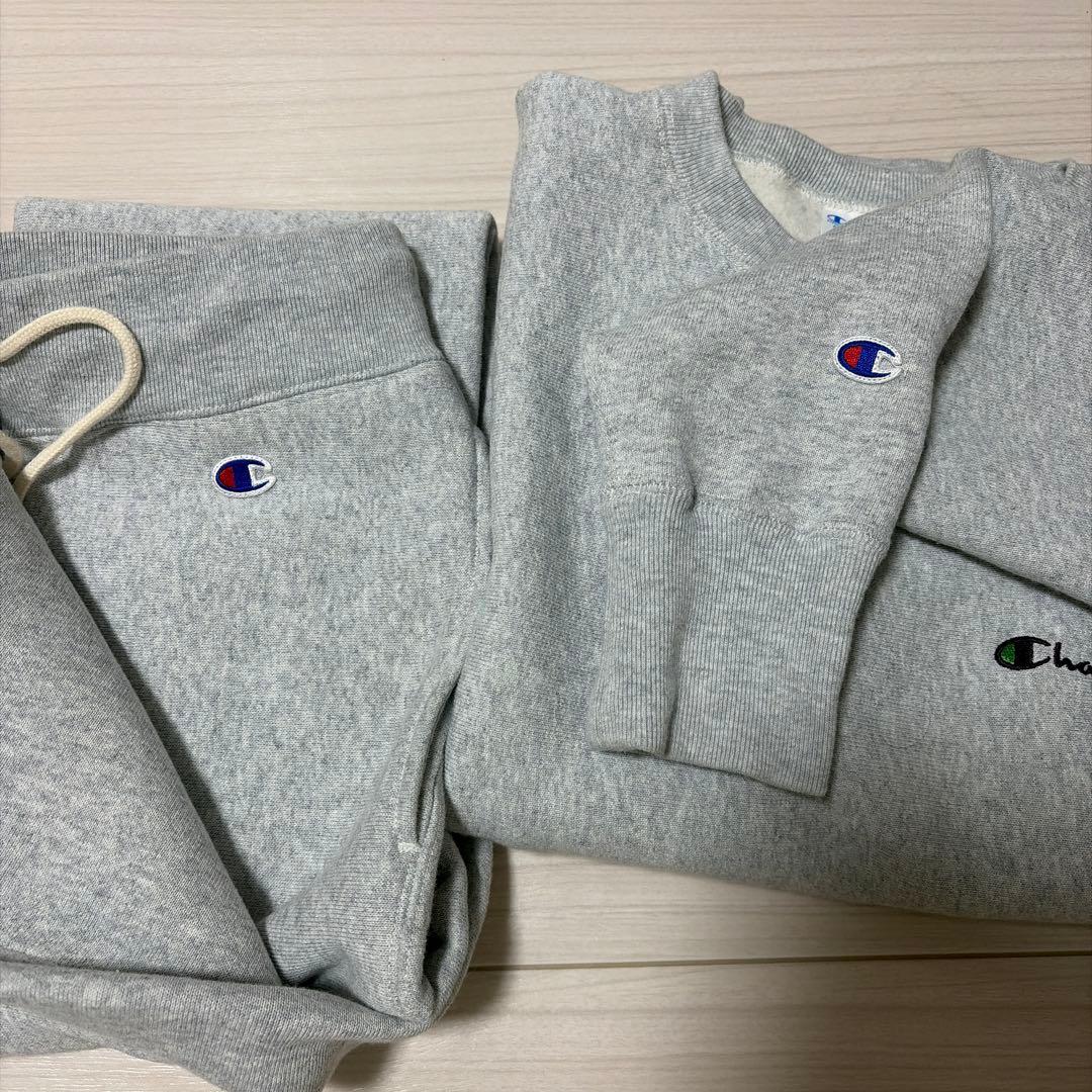 キョン　　champion 裏起毛　スウェット　トレーナー　上下