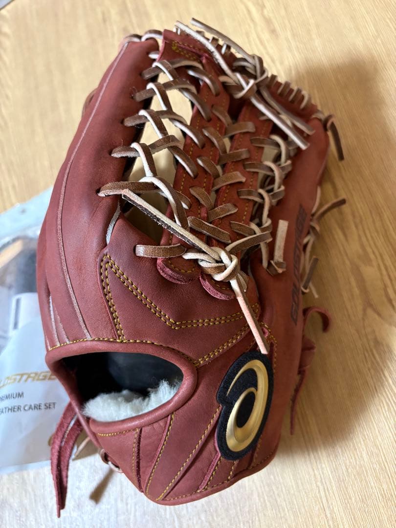 ASICS ゴールドステージ 硬式グローブ　ヌバック外野用