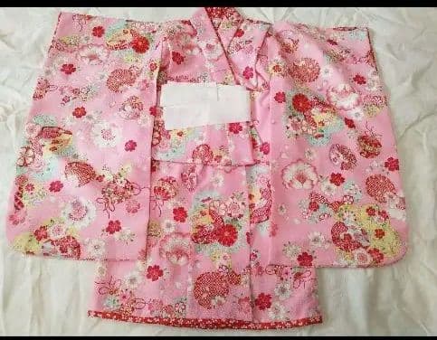 七五三　３歳　3才　花夢二　着物　セット　３才　一式