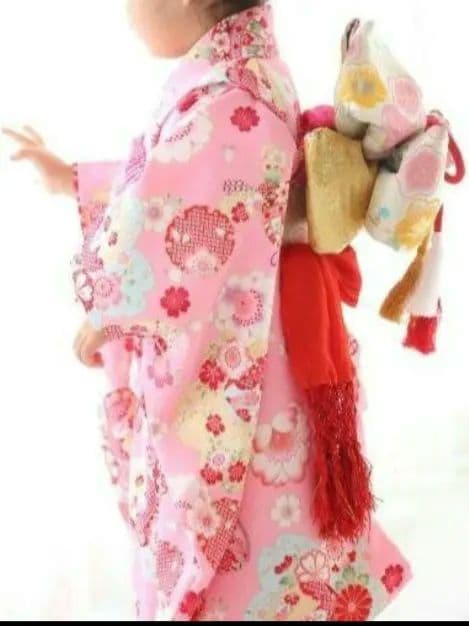 七五三　３歳　3才　花夢二　着物　セット　３才　一式