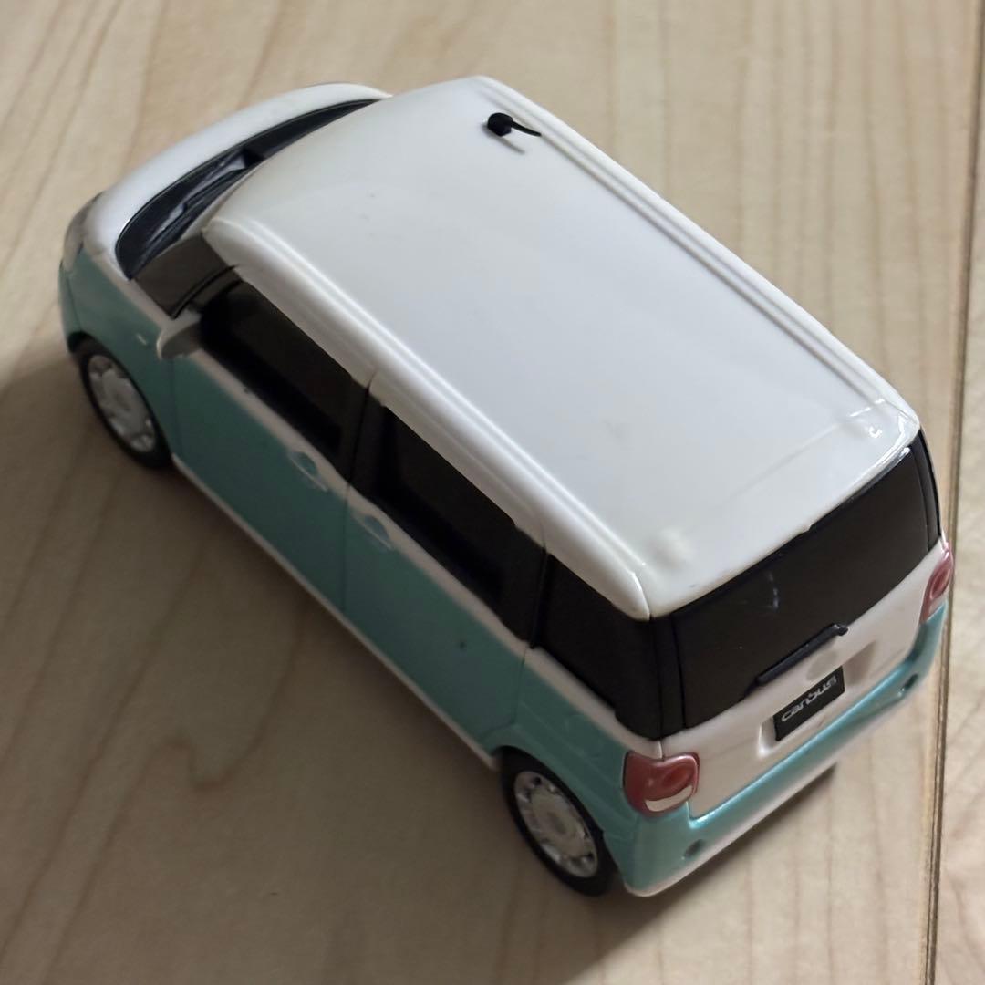 ミニカー　プルバックカー　ダイハツ　ムーヴキャンバス