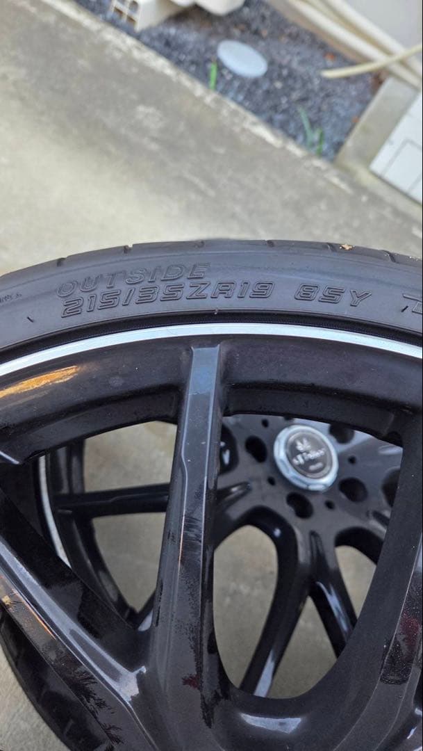 ピーターVOLTECHYPERMZ 19インチ タイヤホイールセット訳あり