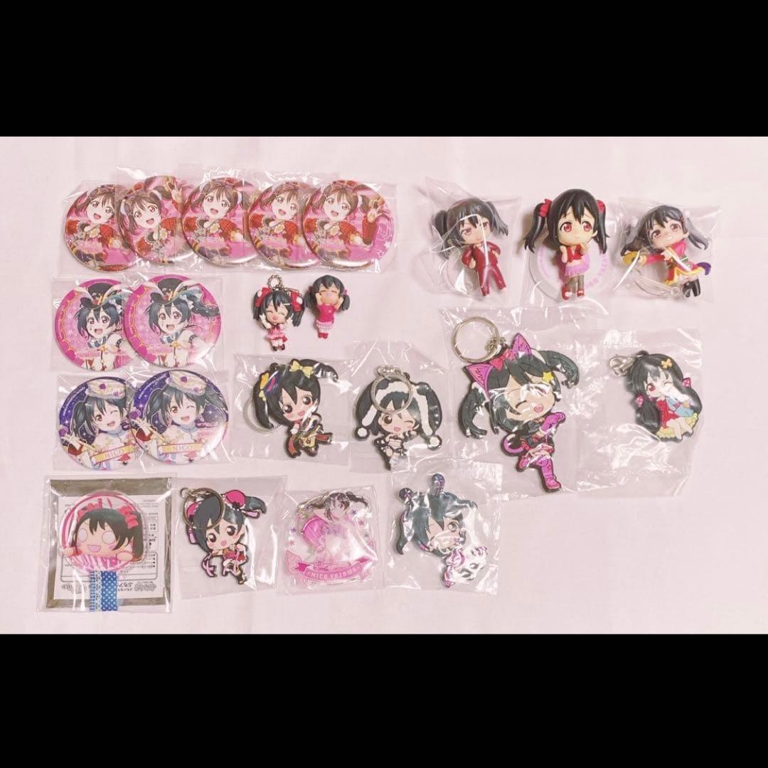 ラブライブ μ's 矢澤にこ 缶バッジ ラバスト まとめ