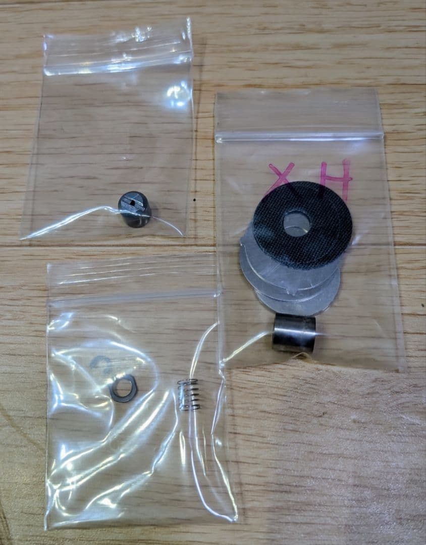 期間限定値引き　18ジリオン　新品XHギア3個　1516HLCスプール交換可能