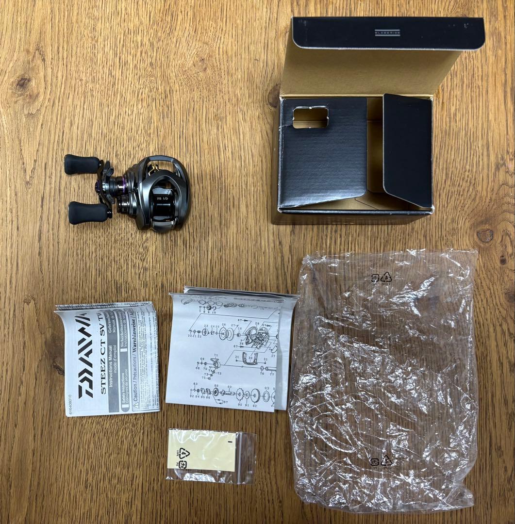 ダイワ 19スティーズCT SV TW XHL ベイトリール 中古美品