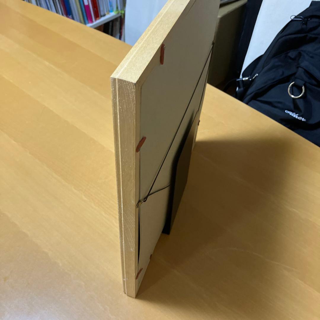 色紙　藤田まことサイン入り　中村主水　中尾彬似顔絵作　サイン入り