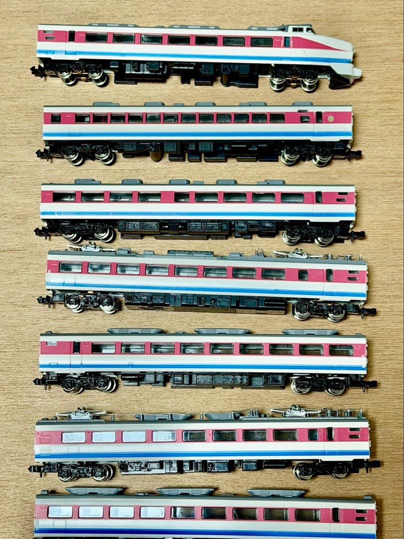 TOMIX 92077+92078 JR489系特急電車白山基本セット増結セット