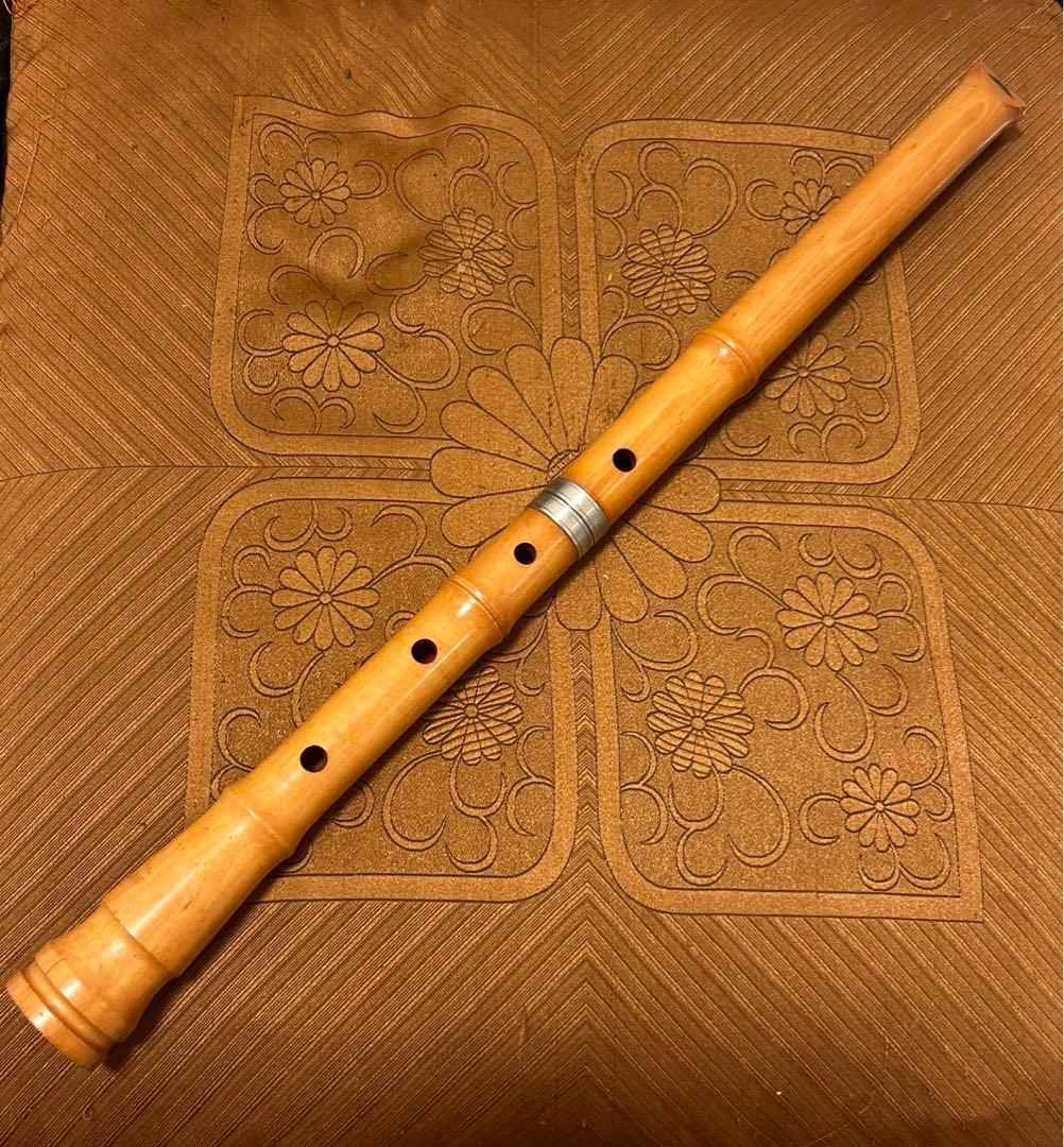 尺八　木管　二尺一寸　清風銘