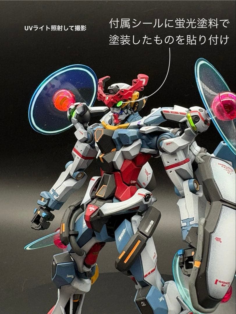 HG GQuuuuuuX(エンディミオン・ユニット覚醒時)塗装済み完成品