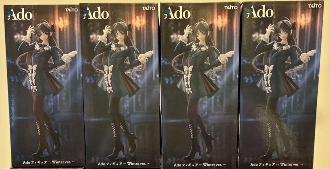 【新品未開封】Ado フィギュア WINTER ver. ラウンドワン限定 4体