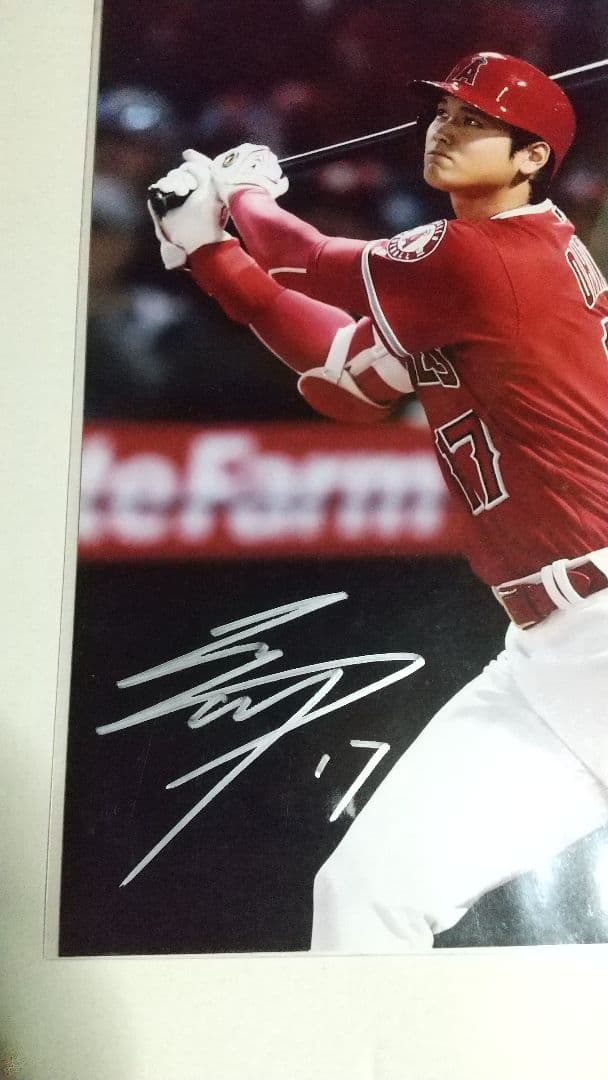 最終値下げ！大谷翔平　A4　直筆サインフォト　ドジャース　エンジェルス　他セット