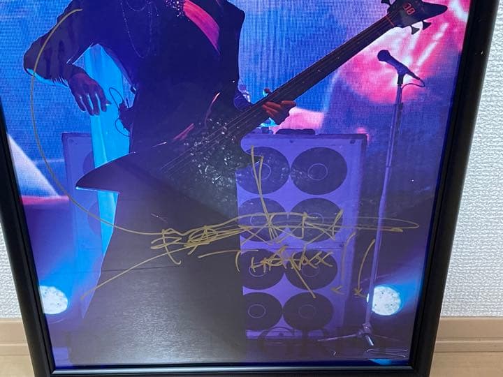 【1点もの】DIR EN GREY 25周年 Toshiyaサイン入りポスター