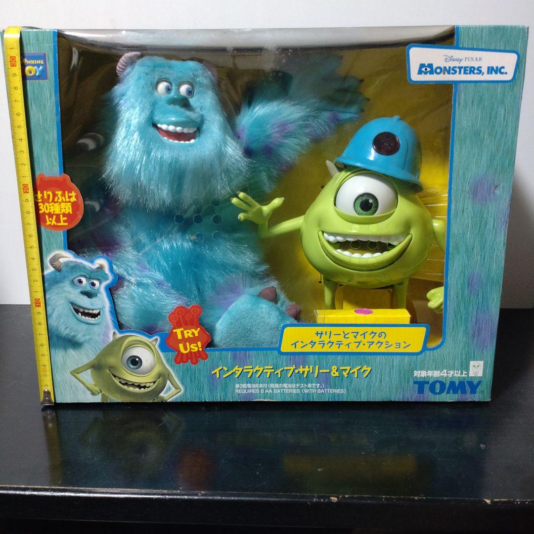 新品未開封☆モンスターズインク☆サリー＆マイクTOMYトーキングSFホラー