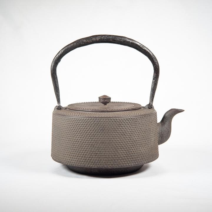 南部鉄器 鉄瓶 南部秀山 南部鉄瓶 佐藤秀次郎 作 共箱付属