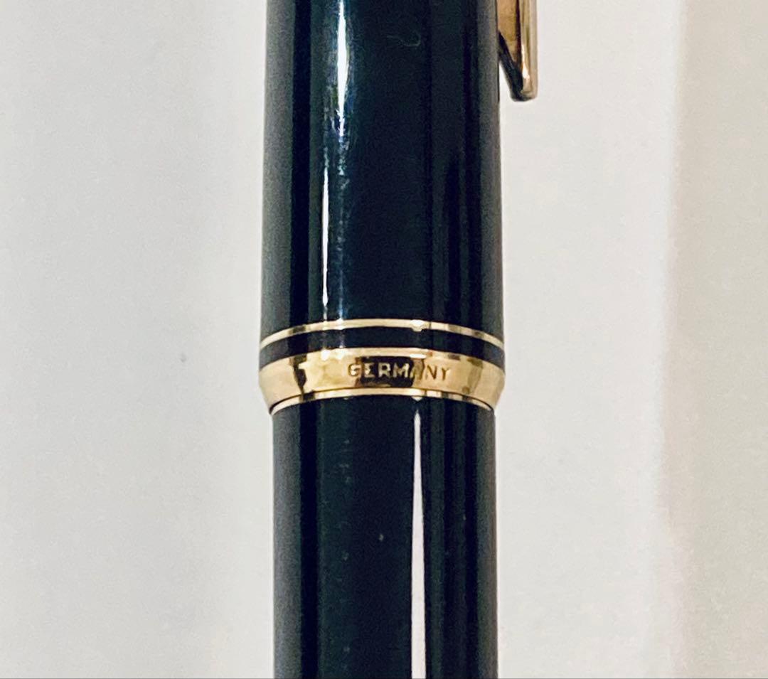 ペン先14金◆モンブラン高級万年筆14K MONTBLANC 1970sブラック