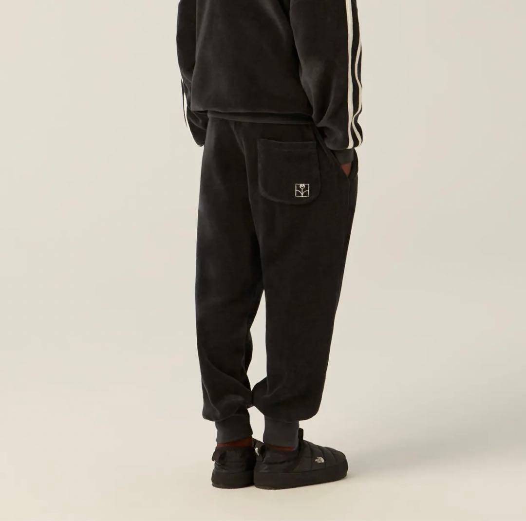 ボトムス・スパッツ the campamento/Grey Velour Jogging 3y