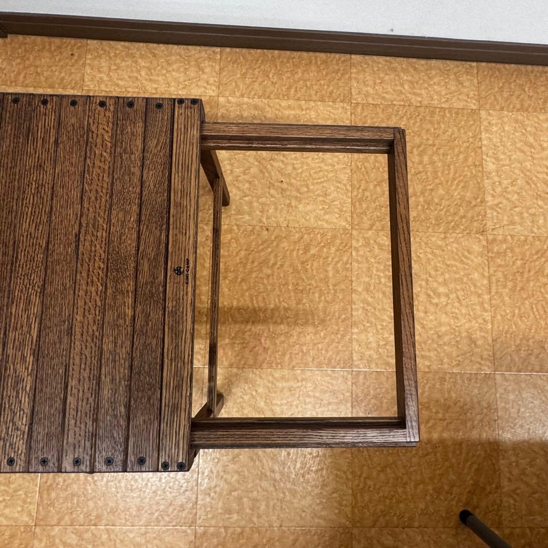 ★最後のお値下げ！KIMI CANP ノビテーブル　両端がスライドするIGT