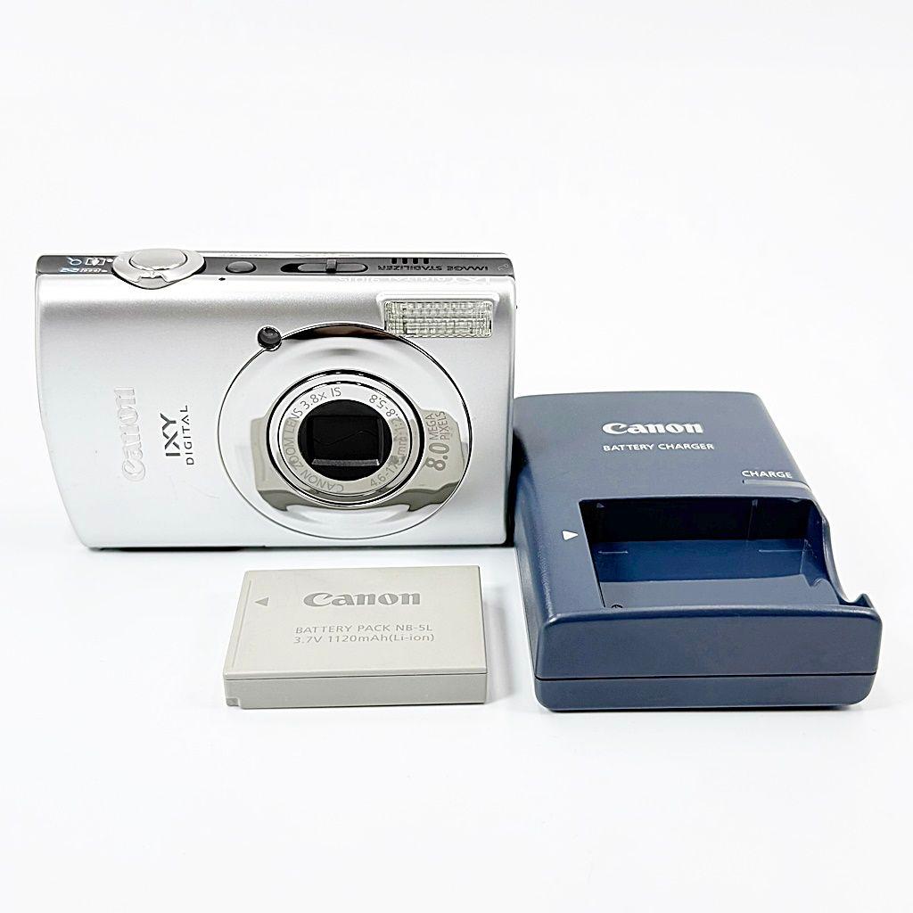 キヤノン IXY DIGITAL 910IS シルバー コンデジ カメラ 中古