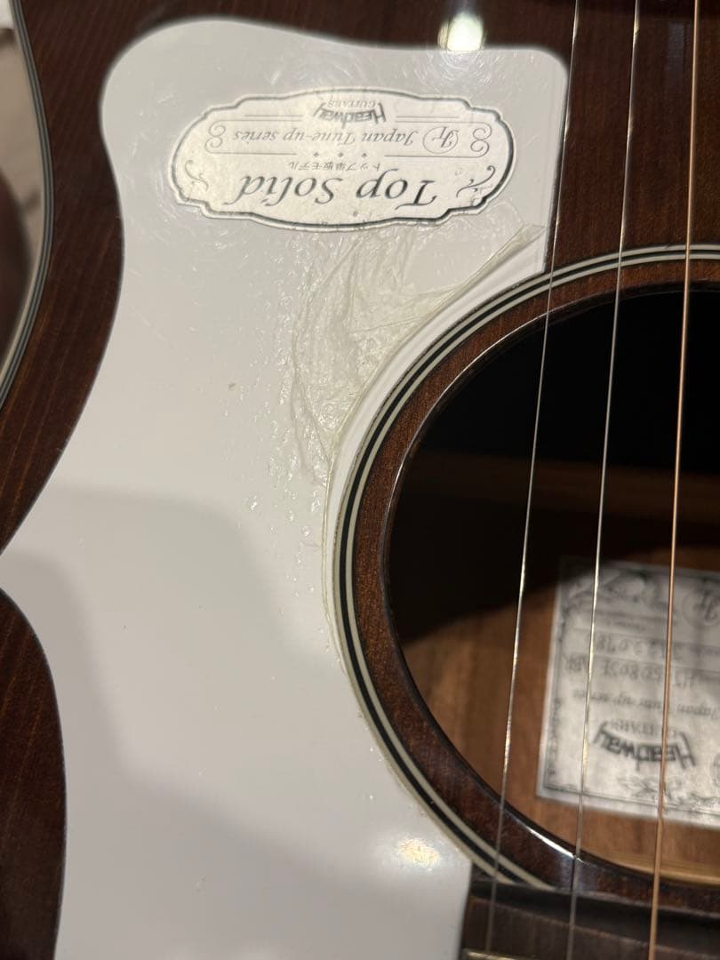 headway アコギ　HJ-5080SE ABR