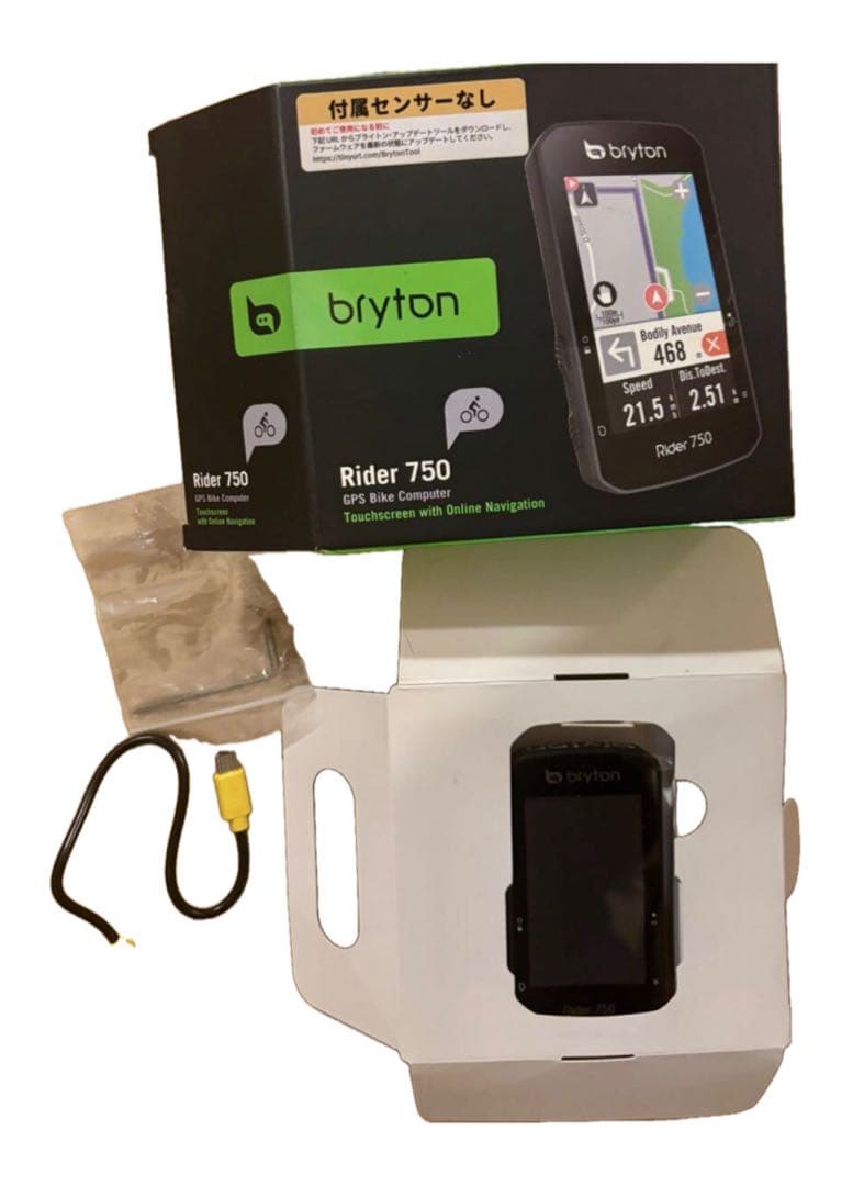 ブライトン Rider 750 サイクルコンピューターGPS