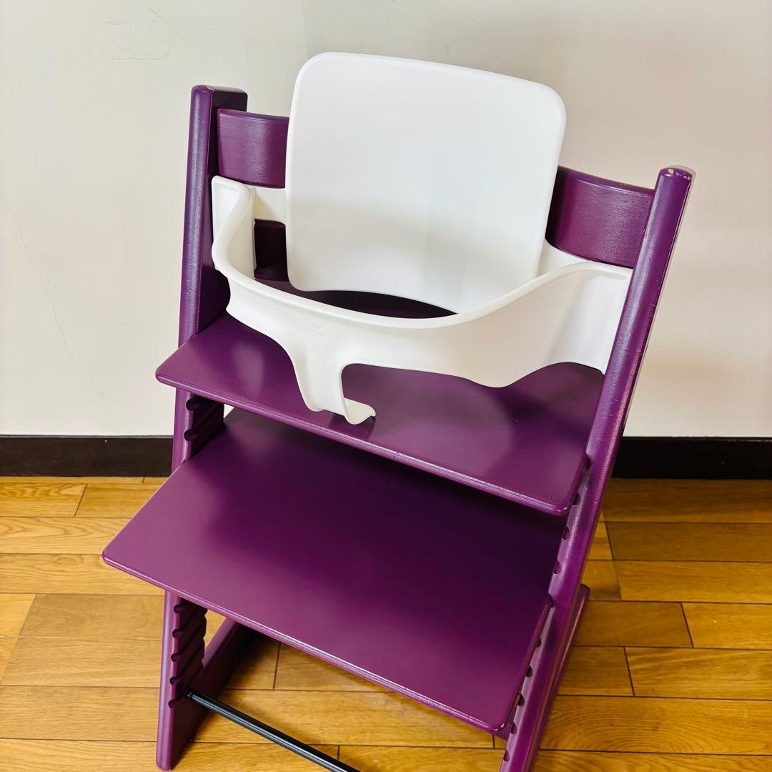 ストッケstokke トリップトラップNo5ベビーガード付き　送料込み