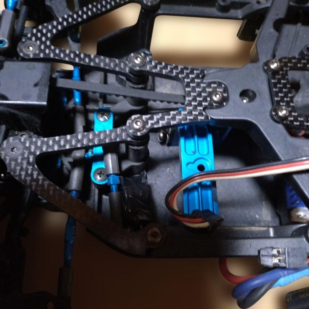 タミヤ　TA-07 OP多数　要整備　メカ無し