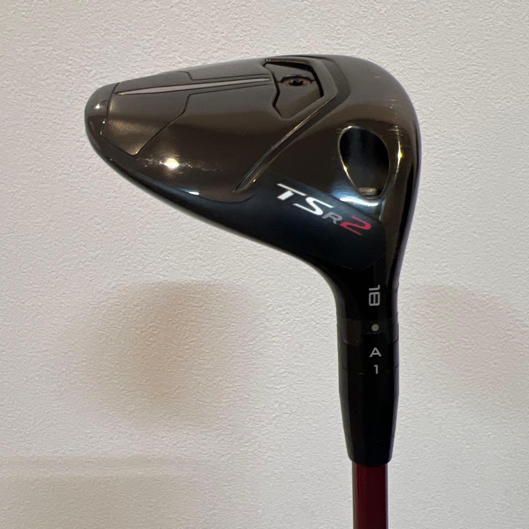 タイトリスト　TSR2 ５Ｗ　フェアウェイウッド　18度　ブラック