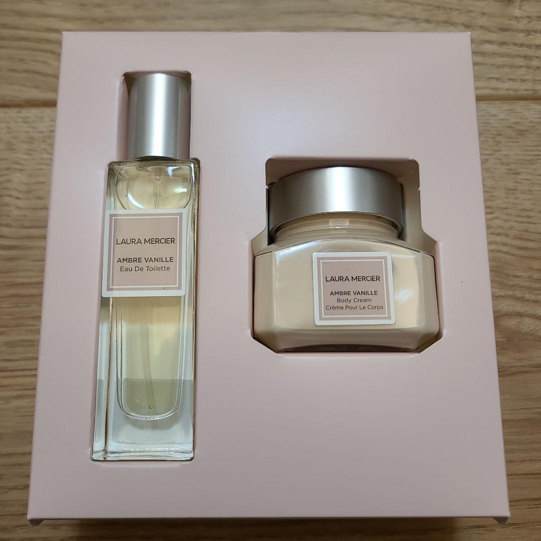 LAURA MERCIER MINI AMBER VANILLE セット