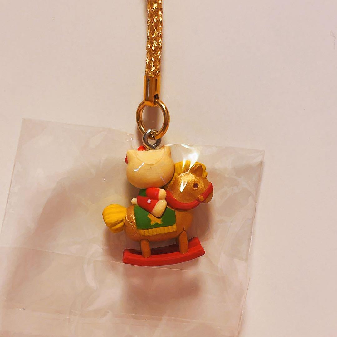 希少レア　ハローキティ　ミミィ　根付け　ネツケ　2002年製 ホース　サンリオ