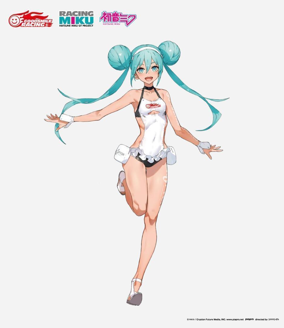 レーシングミク2022水着コスプレ衣装トロピカルverフルセット初音ミク