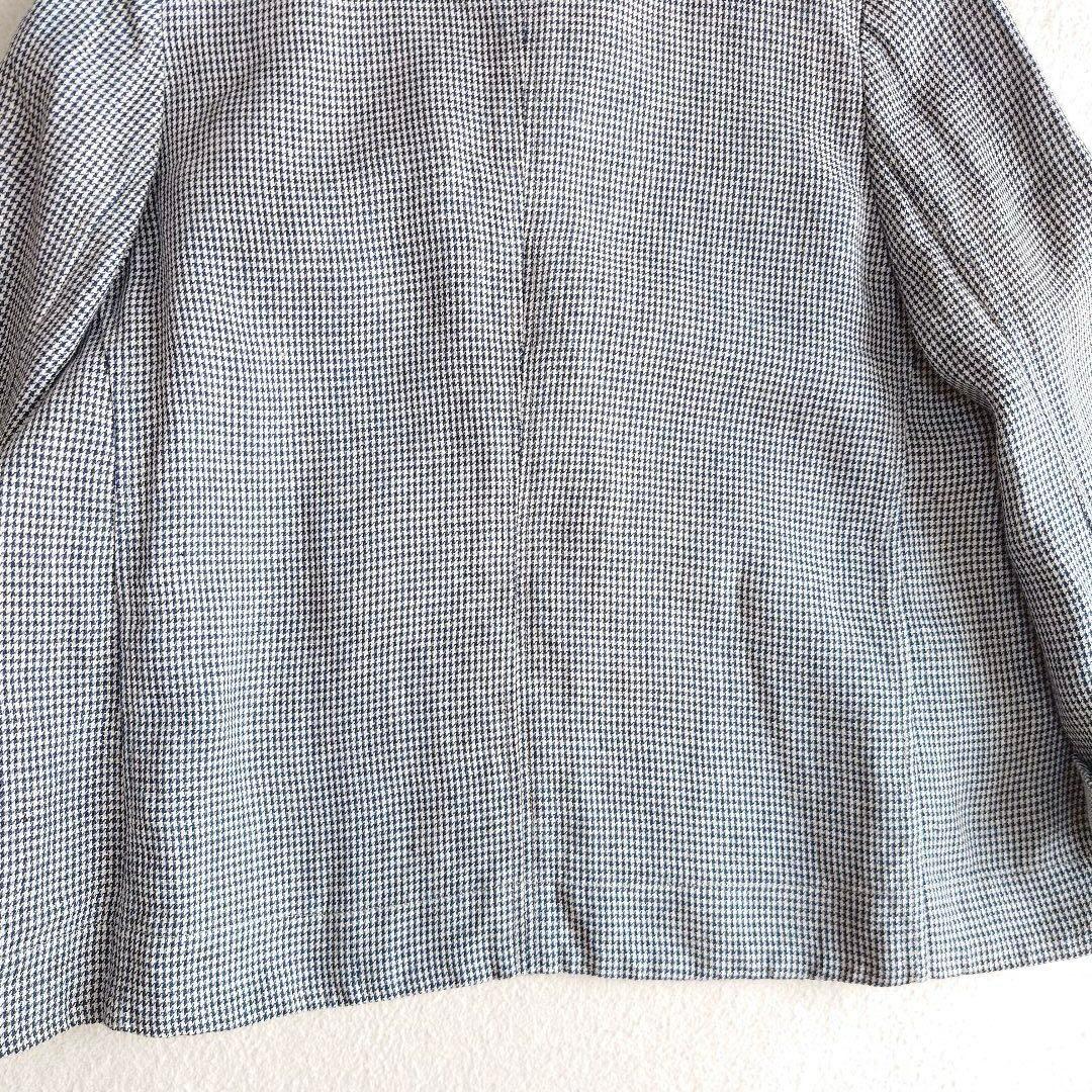 45R リネンのツイードジャケット　45rpm