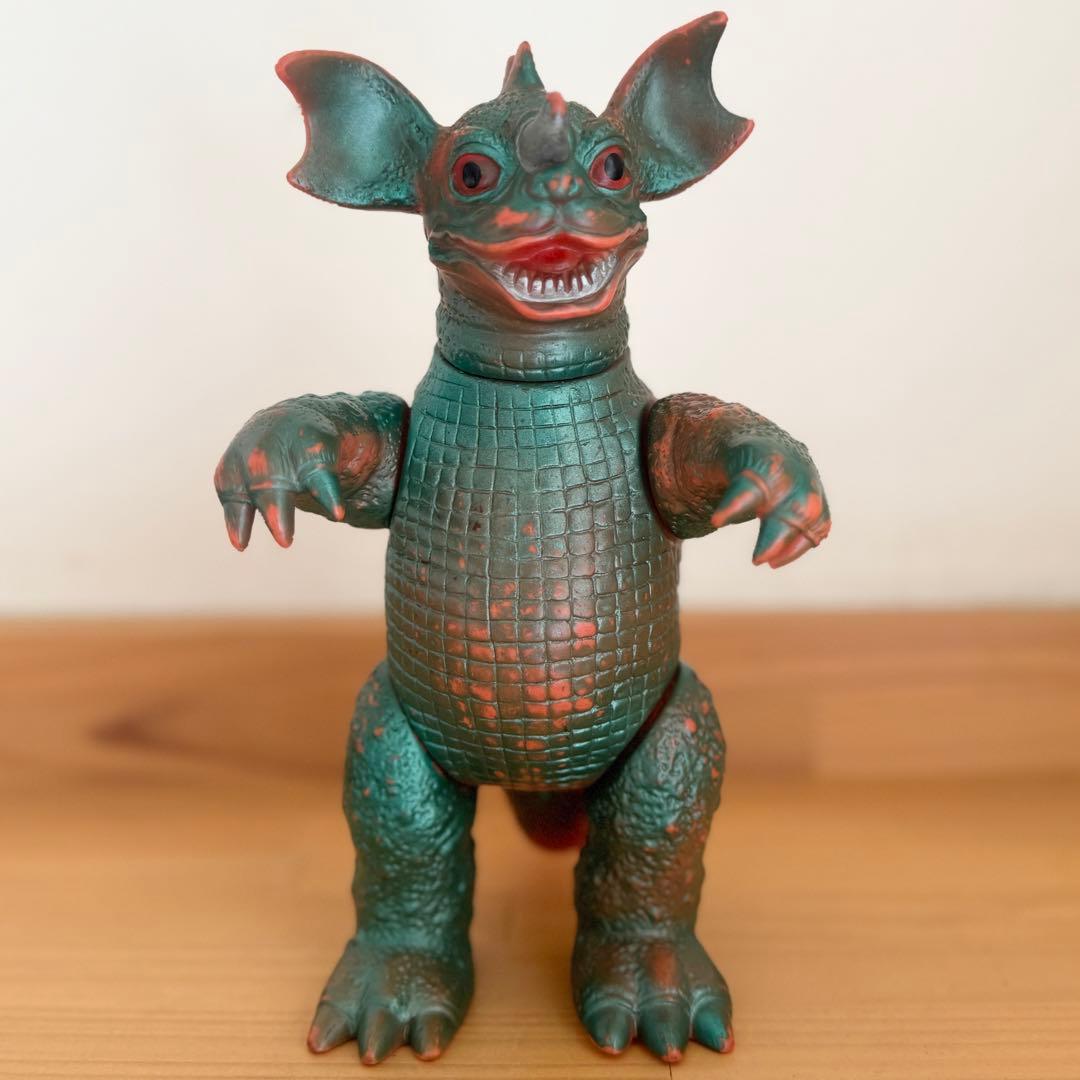 【クロロ】バラゴン1期 マルサン ソフビ 当時物