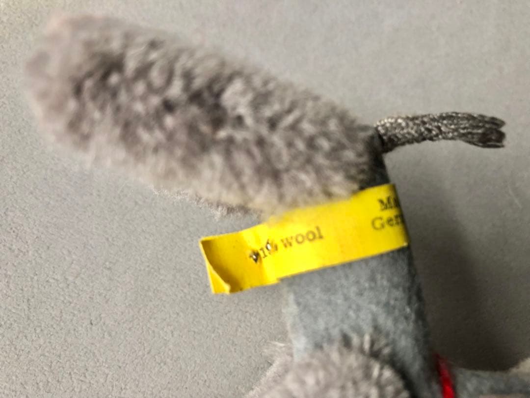 Steiff ポンポンプードル グレー