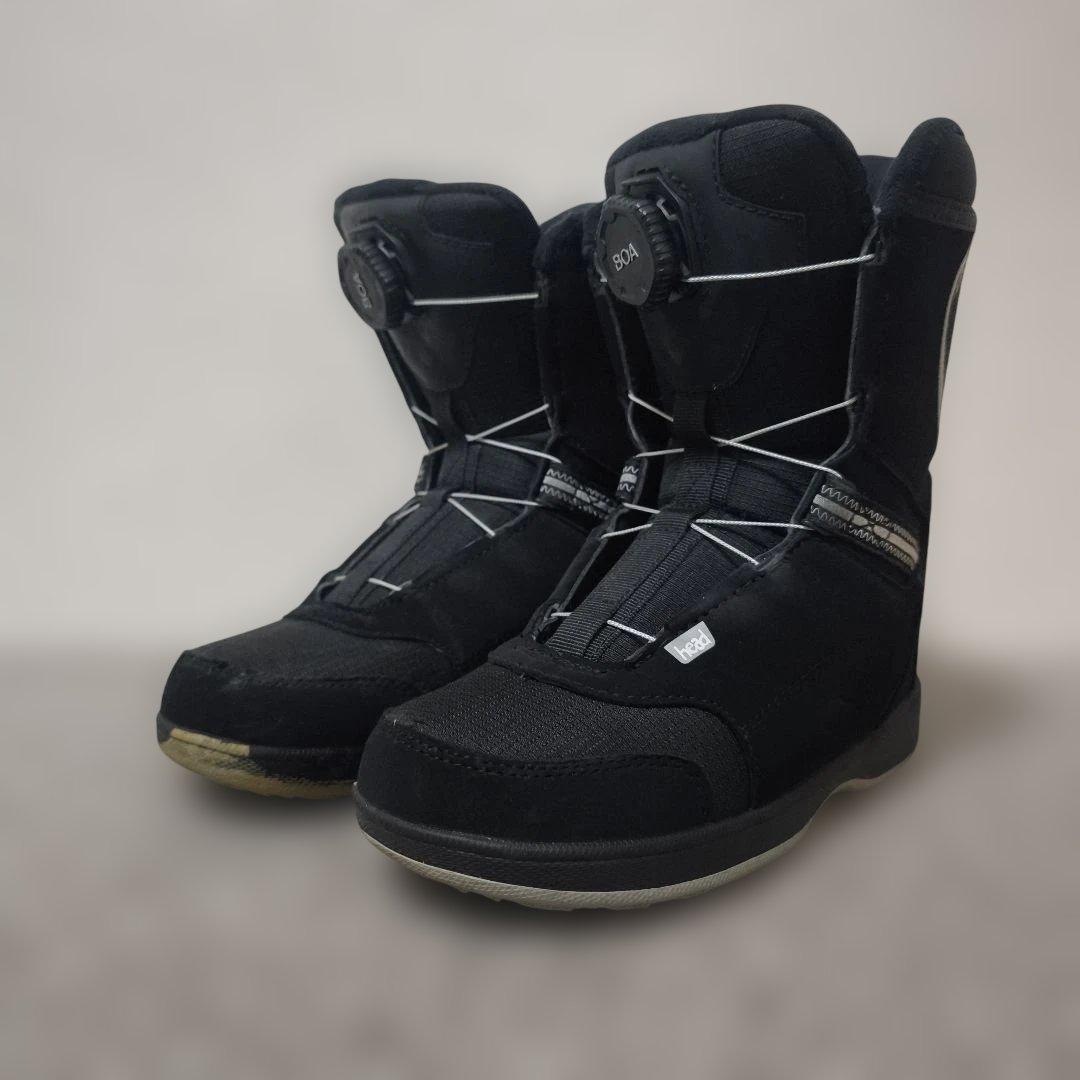 【良品】head JR BOA スノーボードブーツ 22.5-23.5