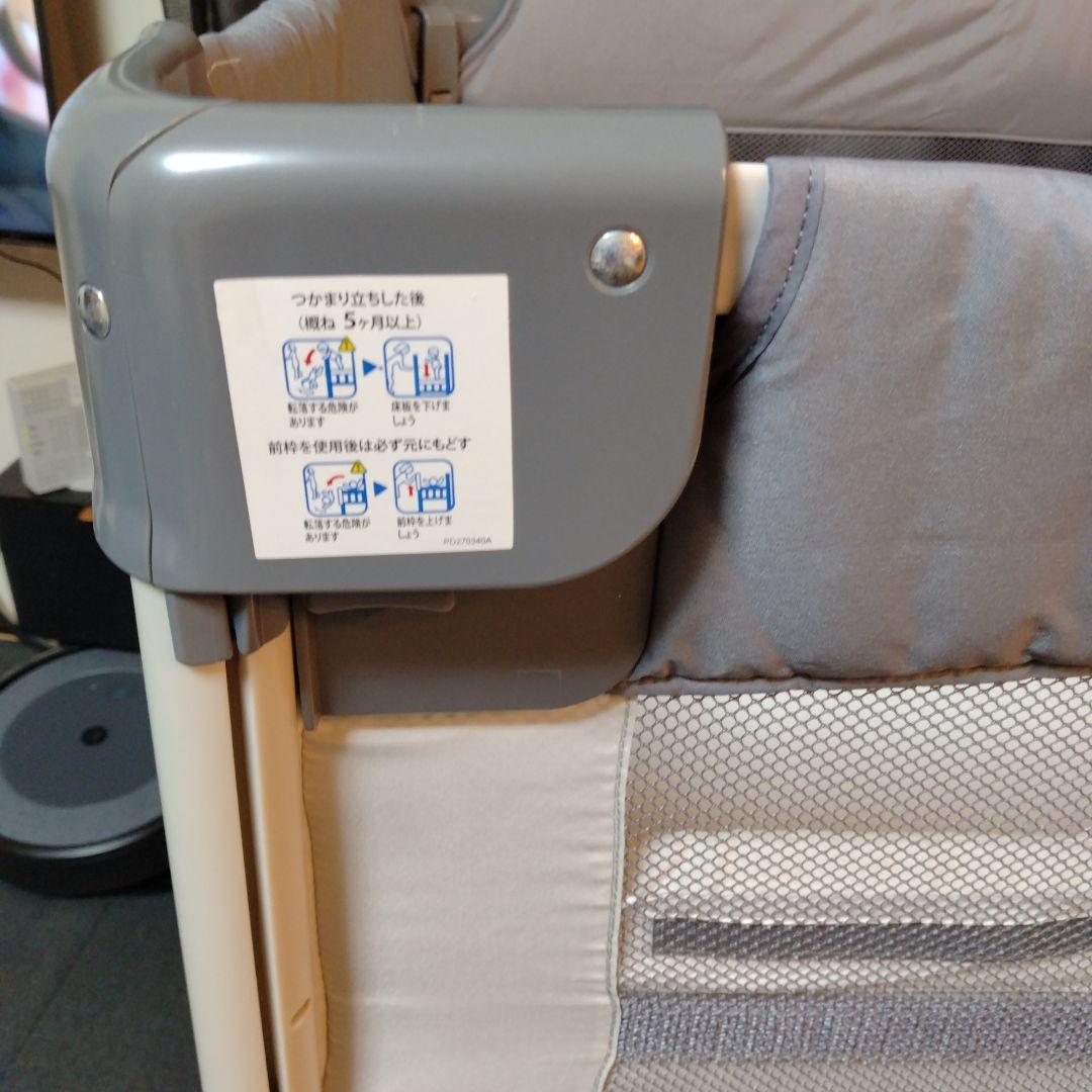 ✨️最上位モデル✨️ アップリカ ココネルエアーAB ベビーベッド グレーベア