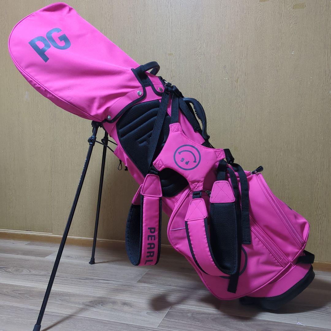 PEARLY GATESゴルフバッグ ピンク 89