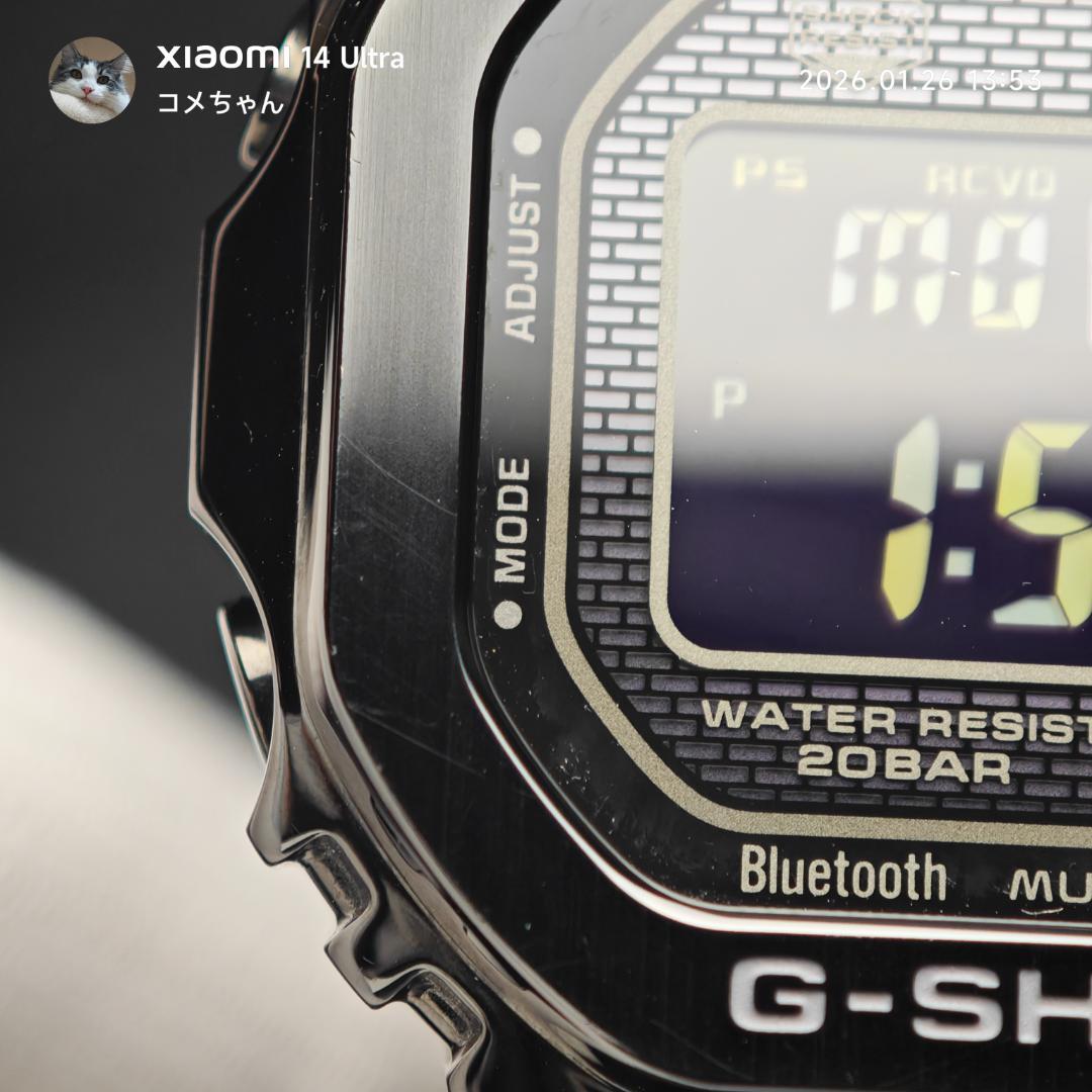【良品】カシオ G-SHOCK　GMW-B5000GD-1JF