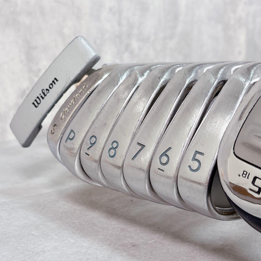 T131 Wilson ゴルフクラブ メンズ フルセット 12点 フレックスS